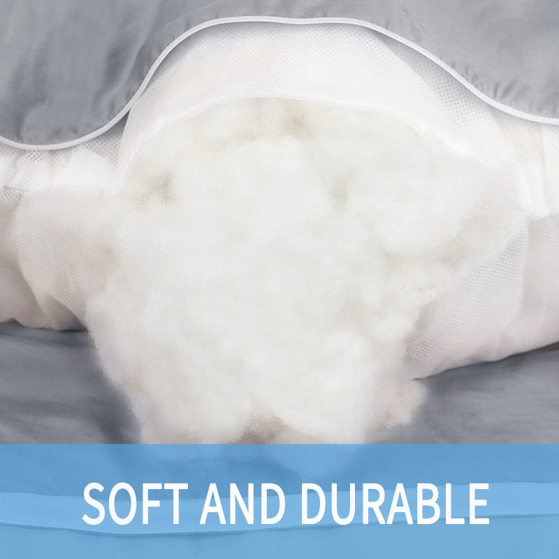 Cooling Ice Silk U-Shaped Maternity Support Pillow – Full Body Comfort