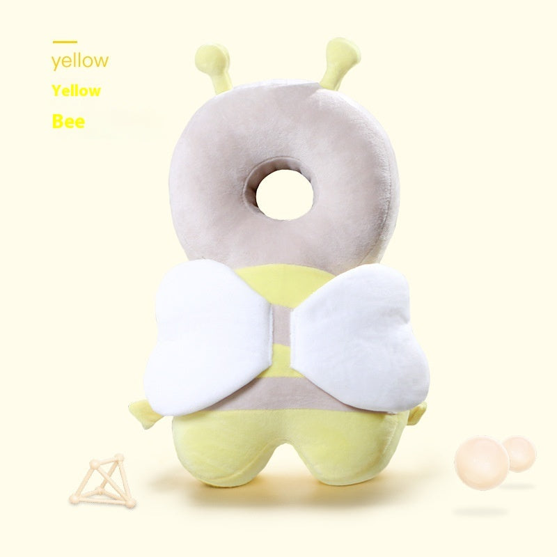 Ultra-Soft Plush Baby Head Protection Backpack – Whimsical Animal Designs