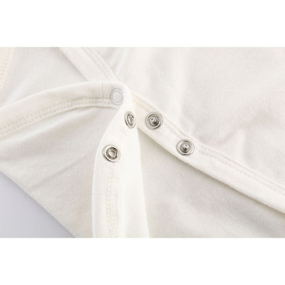 Newborn Baby Rainbow Long-sleeved Triangle Bodysuit