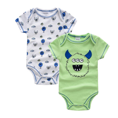 Sleeveless Baby Bodysuits Clothes Newborn Baby Clothes - 2-Pack Set