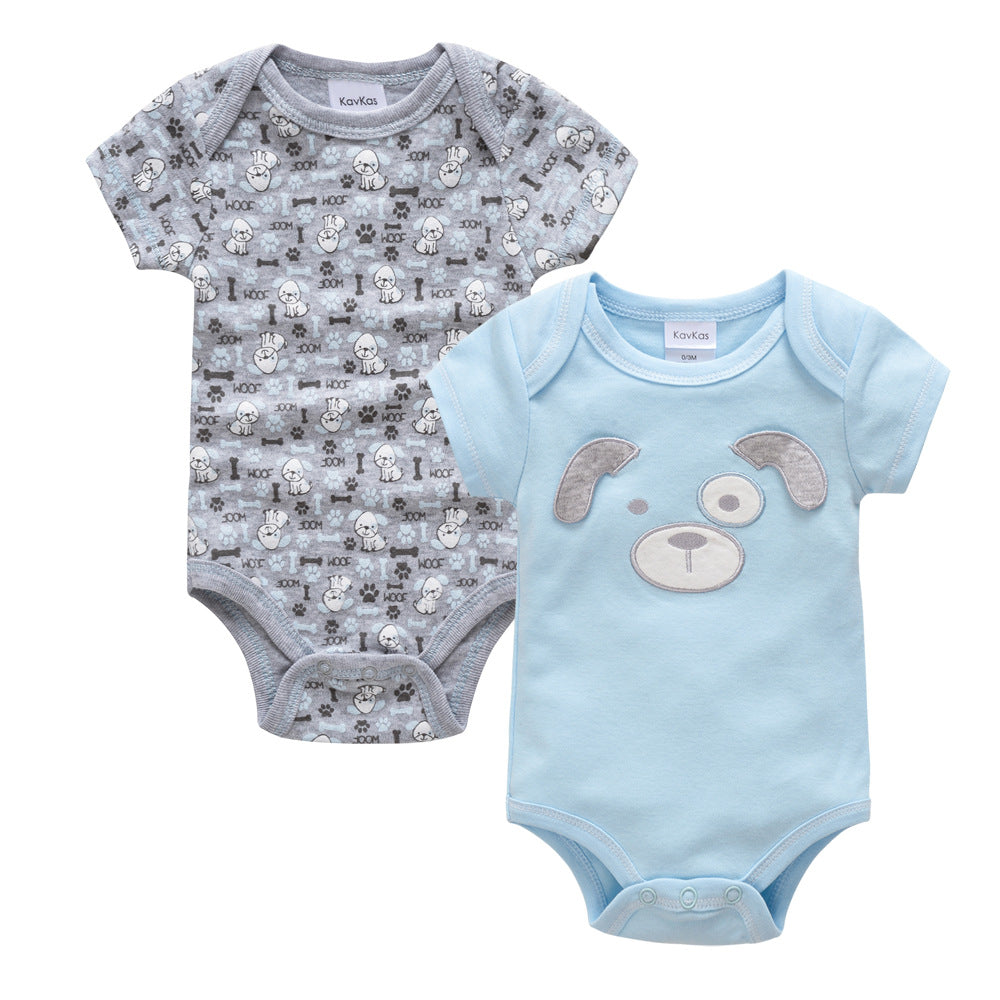 Sleeveless Baby Bodysuits Clothes Newborn Baby Clothes - 2-Pack Set
