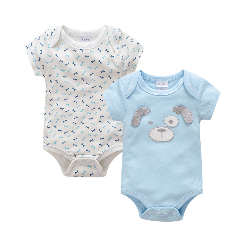 Sleeveless Baby Bodysuits Clothes Newborn Baby Clothes - 2-Pack Set