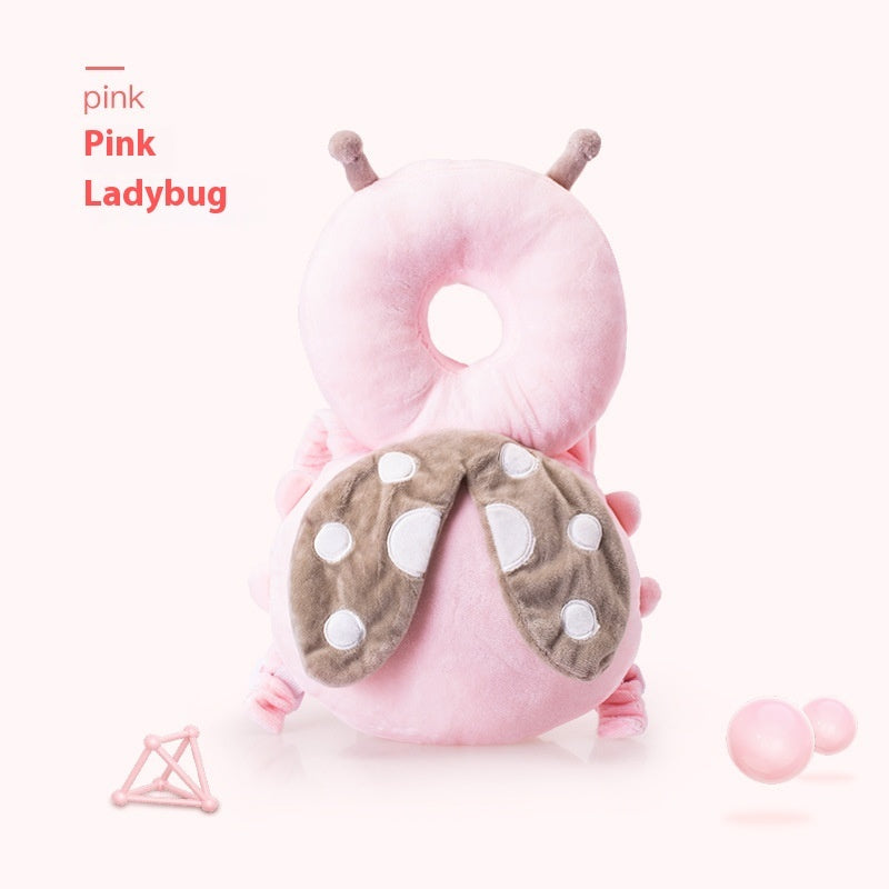 Ultra-Soft Plush Baby Head Protection Backpack – Whimsical Animal Designs