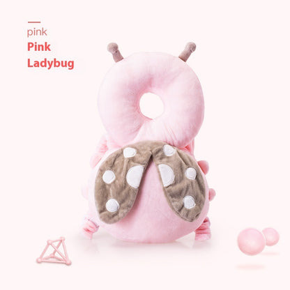 Ultra-Soft Plush Baby Head Protection Backpack – Whimsical Animal Designs