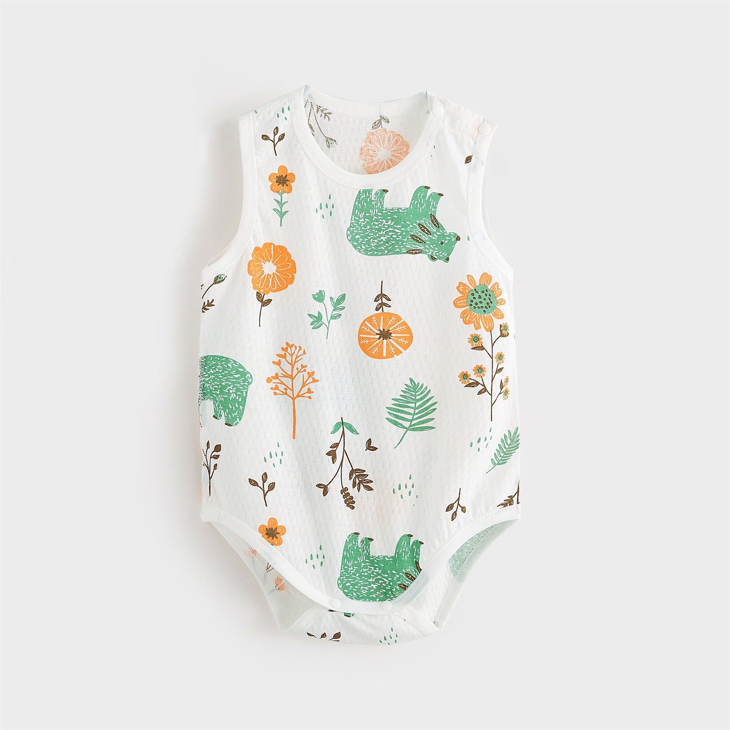 Summer Sleeveless Baby Romper