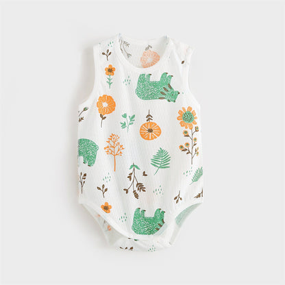 Summer Sleeveless Baby Romper