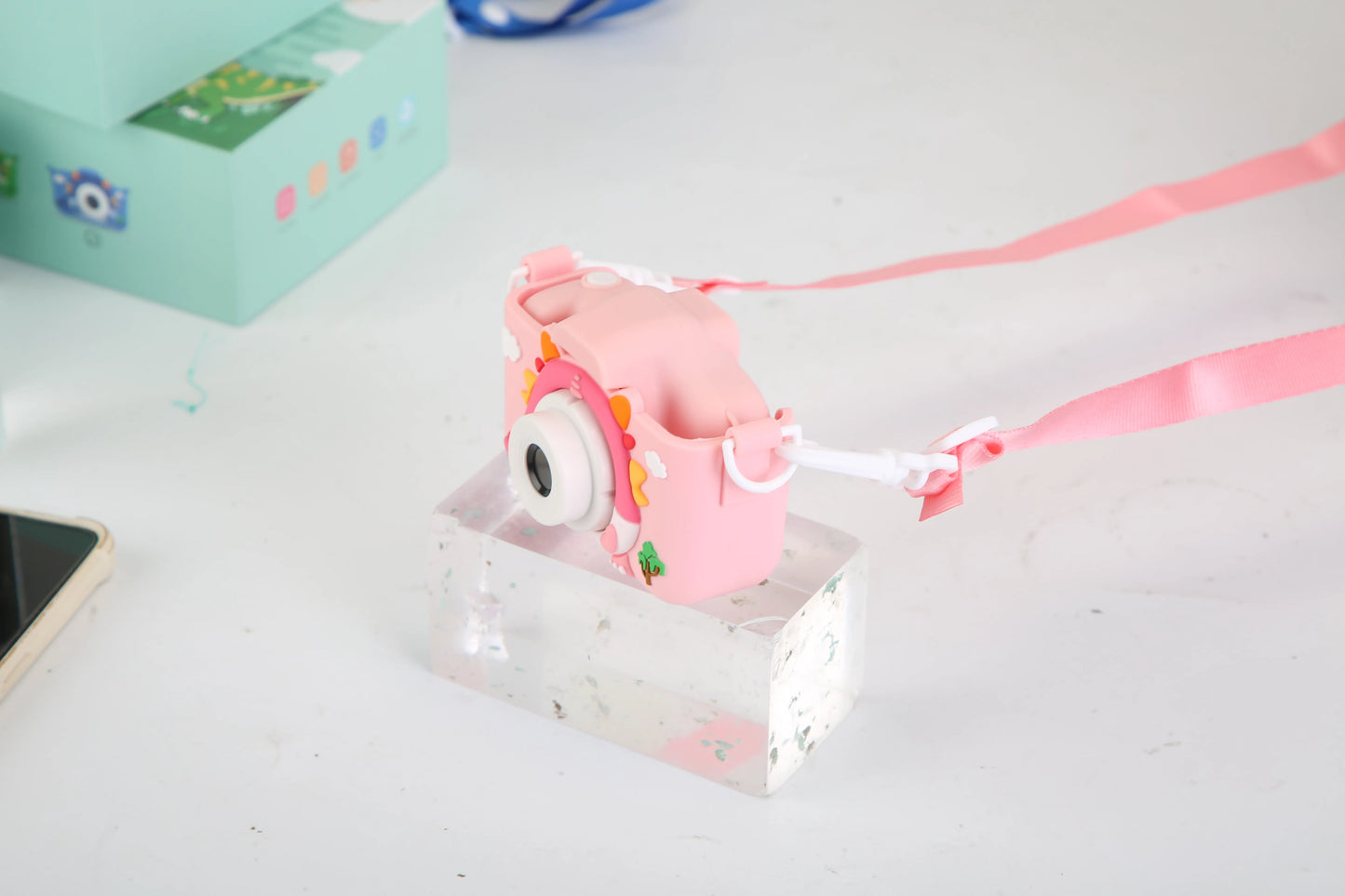 Kids Digital Camera 48MP 1080P – Cute Dinosaur Selfie Camera Gift for Kids - Ready to Use