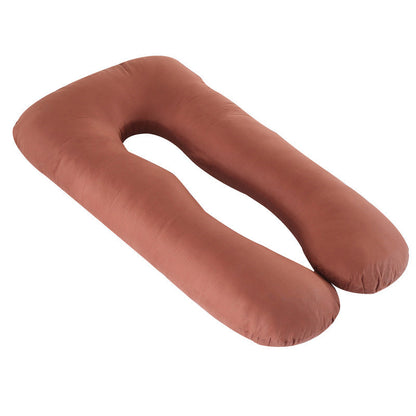 Full Body Pregnancy Pillow – Plush U-Shaped Maternity Support for Side Sleepers