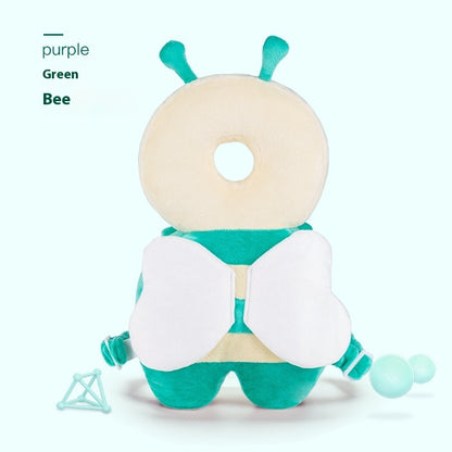 Ultra-Soft Plush Baby Head Protection Backpack – Whimsical Animal Designs