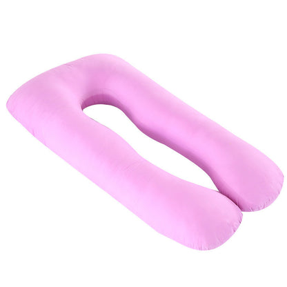 Full Body Pregnancy Pillow – Plush U-Shaped Maternity Support for Side Sleepers