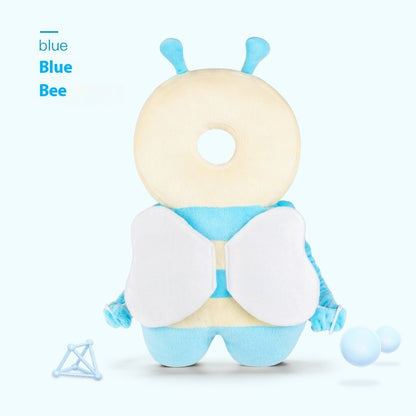 Ultra-Soft Plush Baby Head Protection Backpack – Whimsical Animal Designs