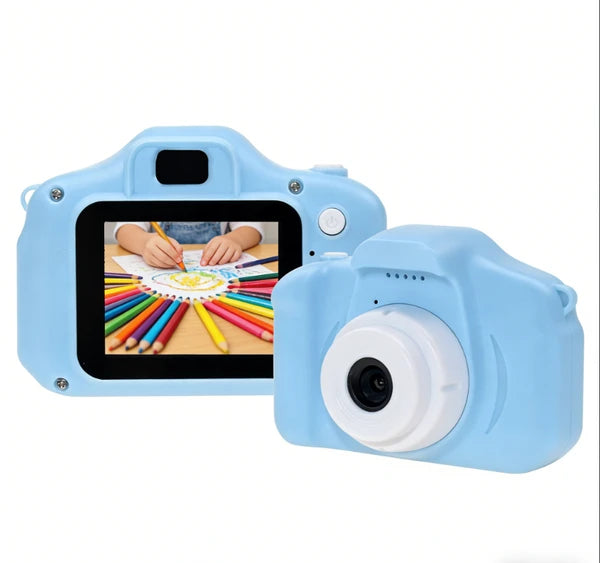 Kids Digital Camera - 1080P HD Video Camera For Toddlers, Rechargeable, Shockproof, Perfect Birthday Gift For Boys & Girls