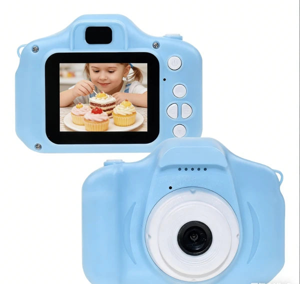 Kids Digital Camera - 1080P HD Video Camera For Toddlers, Rechargeable, Shockproof, Perfect Birthday Gift For Boys & Girls