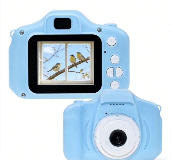 Kids Digital Camera - 1080P HD Video Camera For Toddlers, Rechargeable, Shockproof, Perfect Birthday Gift For Boys & Girls