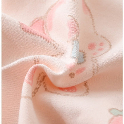 Soft Cotton Baby Romper with Lion Detail – Long Sleeve Snap Front