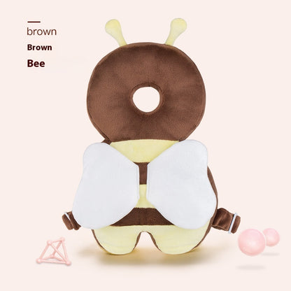 Ultra-Soft Plush Baby Head Protection Backpack – Whimsical Animal Designs