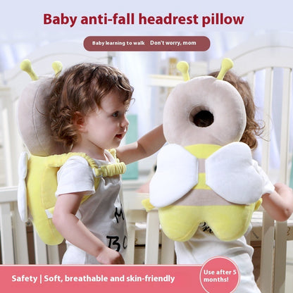 Ultra-Soft Plush Baby Head Protection Backpack – Whimsical Animal Designs