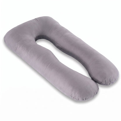 Full Body Pregnancy Pillow – Plush U-Shaped Maternity Support for Side Sleepers